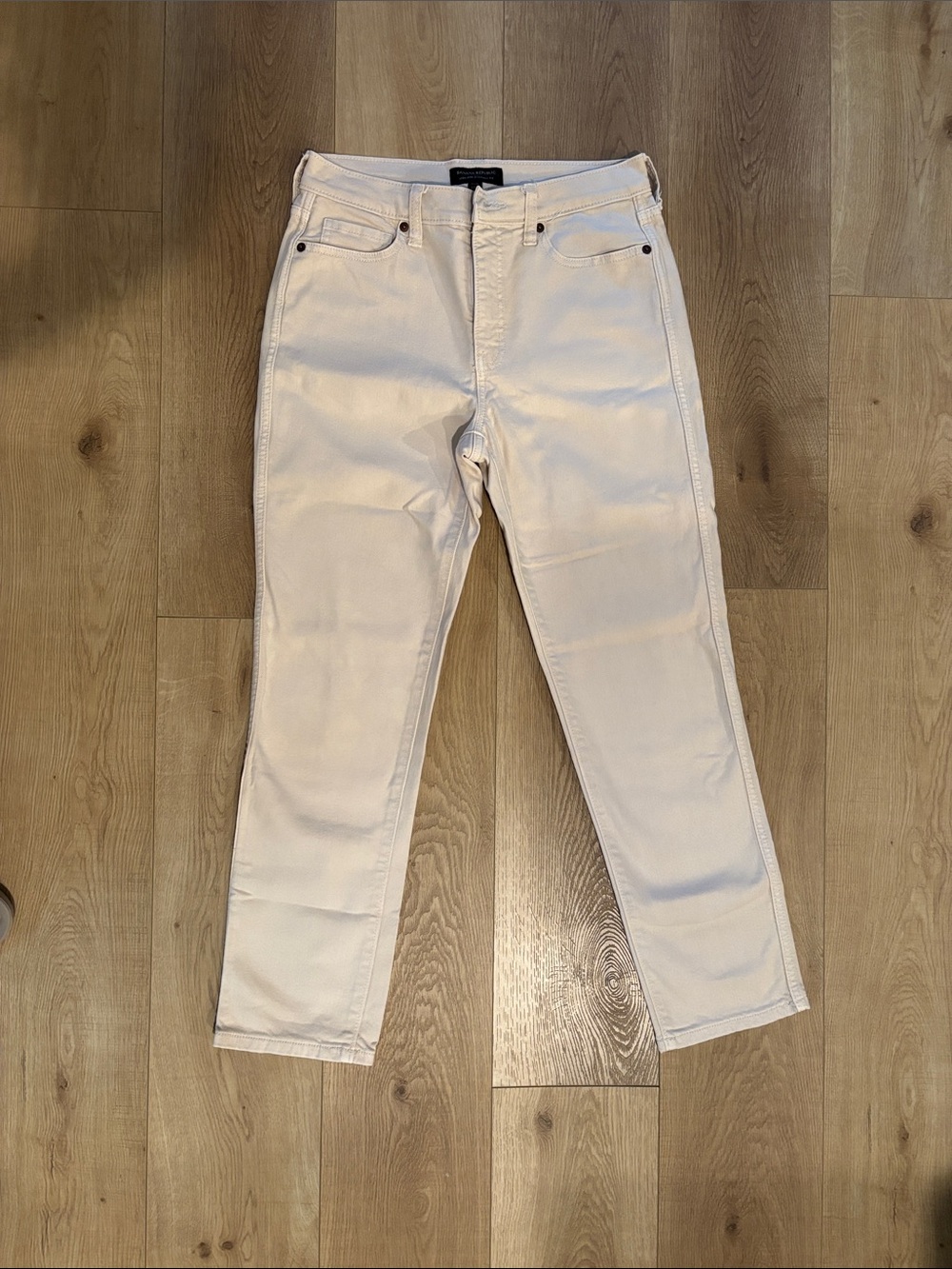 Banana Republic Factory Women’s Khaki High Rise Straight Jeans- Size 4/27 Petite